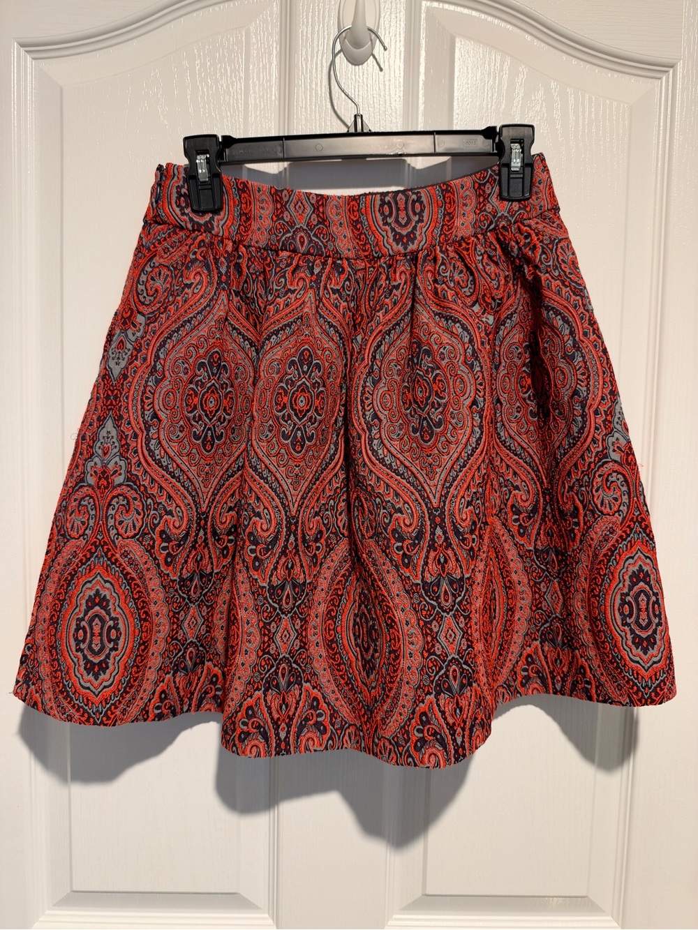 Anthropologie Moulinette Soeurs Karachi A-Line Jacquard Skirt